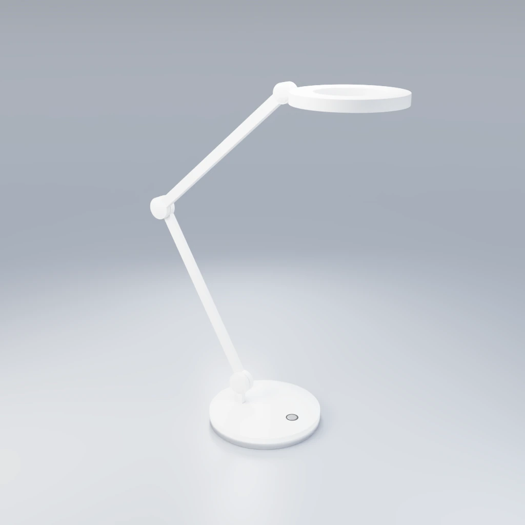 Desk lamp articulated object asset