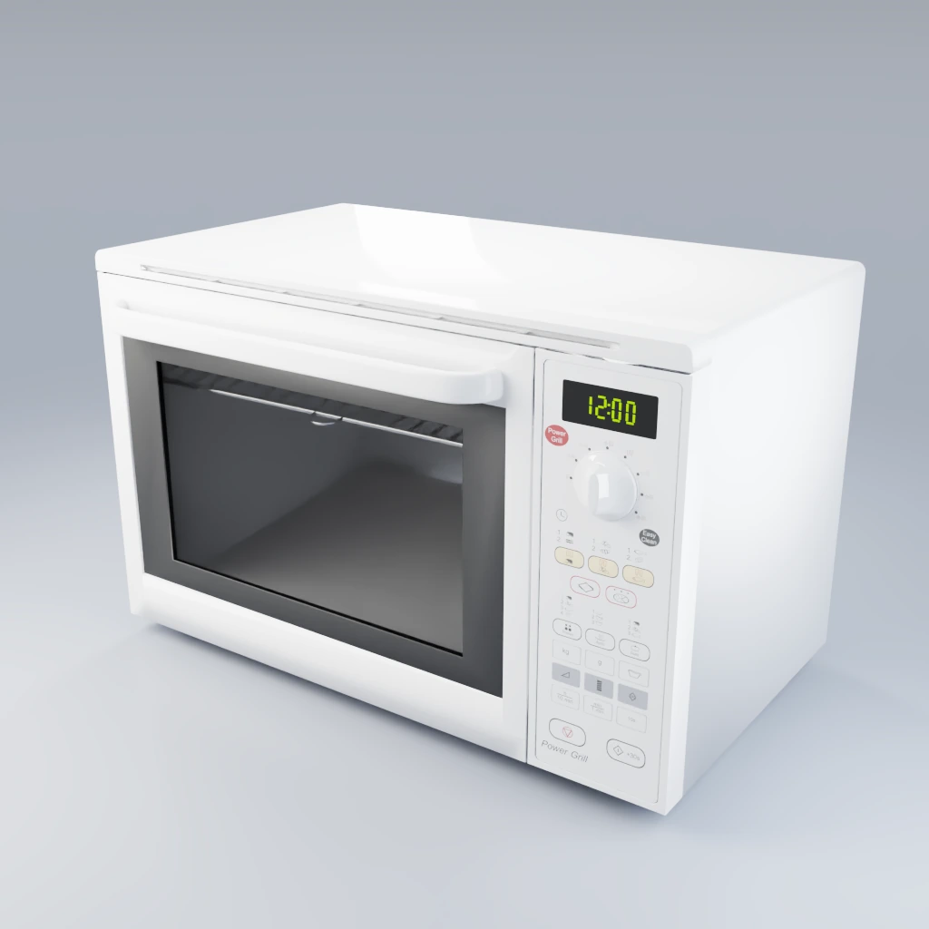 Microwave articulated object asset